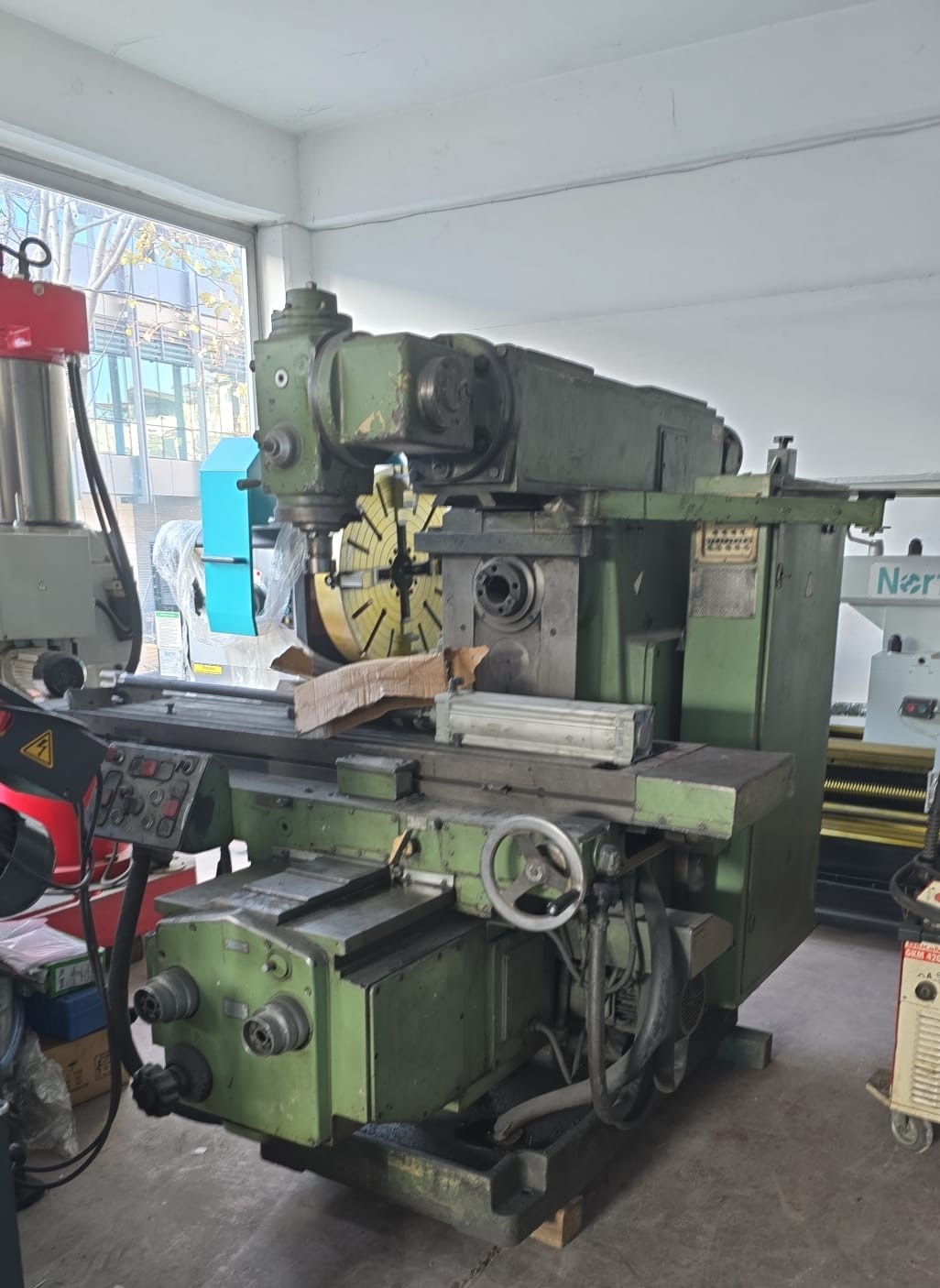 RUS UNİVERSAL KOÇ KAFA FREZE STANKOIMPORT-6T82SH27